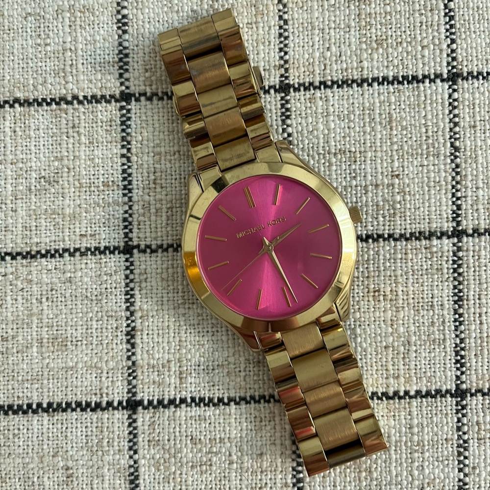 Michael Kors watch, barely worn.